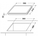 ქურის ზედაპირი WHIRLPOOL AKT 8090/NE