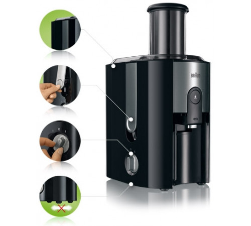 წვენსაწური BRAUN J500 წვენსაწური BRAUN J500