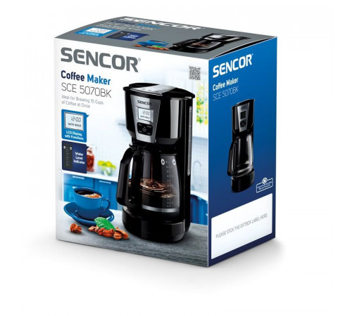 ყავის მადუღარა SENCOR SCE 5070BK ყავის მადუღარა SENCOR SCE 5070BK