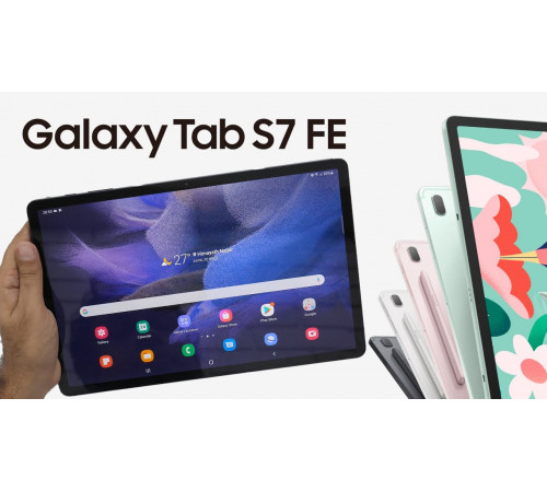 ტაბლეტი SAMSUNG GALAXY TAB S7 FE (T735NZKACAU) 4GB/64GB LTE BLACK ტაბლეტი SAMSUNG GALAXY TAB S7 FE (T735NZKACAU) 4GB/64GB LTE BLACK