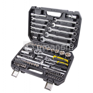 ნაკრები ბიტების და თავაკების Topmaster 339204 1/4" 1/2" 82 ც