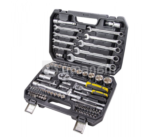 ნაკრები ბიტების და თავაკების Topmaster 339204 1/4" 1/2" 82 ც ნაკრები ბიტების და თავაკების Topmaster 339204 1/4" 1/2" 82 ც