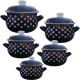ქვაბების ნაკრები INFINITY BLUE 5 PCS