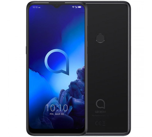 მობილური ტელეფონი ALCATEL 3X (2019) 4GB/64GB Dual sim LTE Black მობილური ტელეფონი ALCATEL 3X (2019) 4GB/64GB Dual sim LTE Black