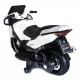 საბავშვო ელექტრო მოტოციკლი HARLEY BELLA HZB-118 WHITE