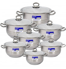ქვაბების ნაკრები ARIAN CASTRO 14 PCS