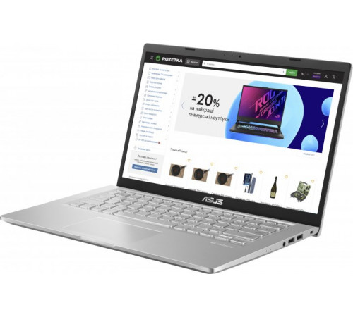 ნოუთბუქი ASUS Vivobook X415EA 14 i3-1115G4 Graphics Silver ნოუთბუქი ASUS Vivobook X415EA 14 i3-1115G4 Graphics Silver