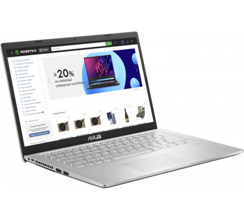 ნოუთბუქი ASUS Vivobook X415EA 14 i3-1115G4 Graphics Silver ნოუთბუქი ASUS Vivobook X415EA 14 i3-1115G4 Graphics Silver