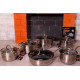ქვაბების ნაკრები ZEPTER ZP 4333 12 PCS