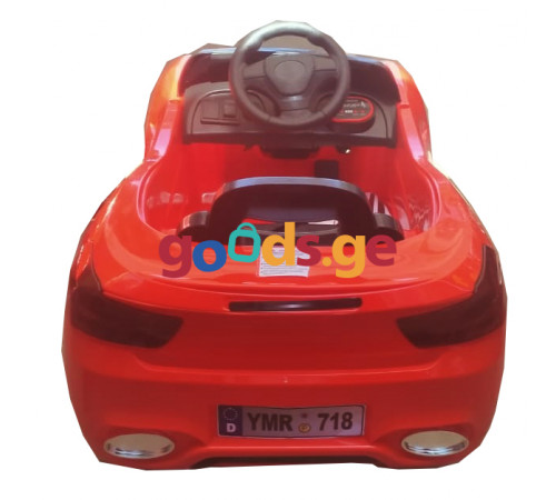 საბავშვო ელექტრო მანქანა PORSCHE YMR 718 RED საბავშვო ელექტრო მანქანა PORSCHE YMR 718 RED