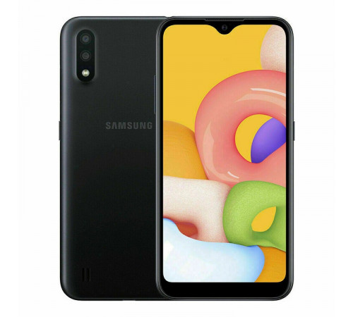 მობილური ტელეფონი SAMSUNG A015F Galaxy A01 2GB/16GB LTE Duos Black მობილური ტელეფონი SAMSUNG A015F Galaxy A01 2GB/16GB LTE Duos Black