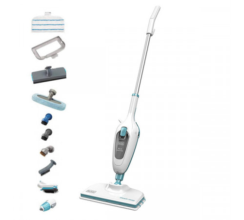 ორთქლით საწმენდი BLACK AND DECKER FSMH13E10-QS 10 in 1 ორთქლით საწმენდი BLACK AND DECKER FSMH13E10-QS 10 in 1