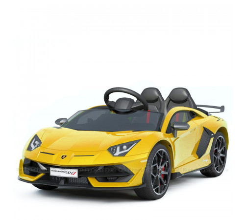 საბავშვო ელექტრო მანქანა LAMBORGHINI HL-328 YELLOW საბავშვო ელექტრო მანქანა LAMBORGHINI HL-328 YELLOW