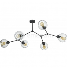 ჭაღი TK Lighting FAIRY 2731 6хE27 60W შავი