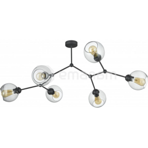 ჭაღი TK Lighting FAIRY 2731 6хE27 60W შავი