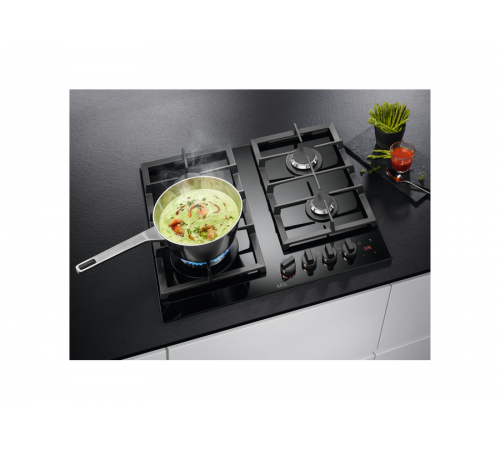 ქურის ზედაპირი AEG HKB64450NB ქურის ზედაპირი AEG HKB64450NB