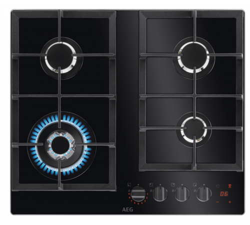 ქურის ზედაპირი AEG HKB64450NB ქურის ზედაპირი AEG HKB64450NB