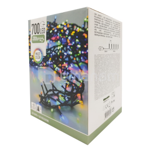 გირლანდა საახალწლო MICRO CLUSTER AX8510420 700 multi color LED