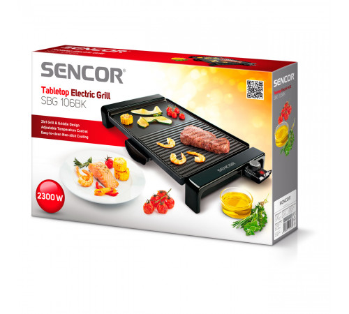 ელექტრო გრილი SENCOR SBG 106BK ელექტრო გრილი SENCOR SBG 106BK