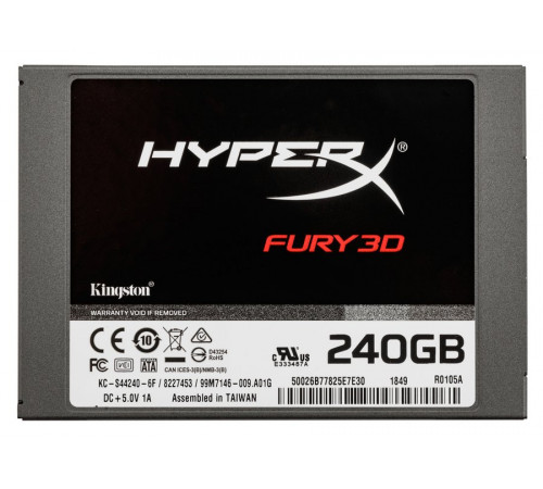მყარი დისკი HyperX Fury SSD 240GB (KC-S44240-6F) მყარი დისკი HyperX Fury SSD 240GB (KC-S44240-6F)