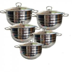 ქვაბების ნაკრები KMAREA 5 PCS SMALL