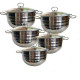 ქვაბების ნაკრები KMAREA 5 PCS SMALL