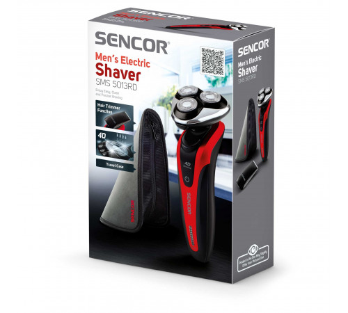 წვერსაპარსი SENCOR SMS 5013RD წვერსაპარსი SENCOR SMS 5013RD