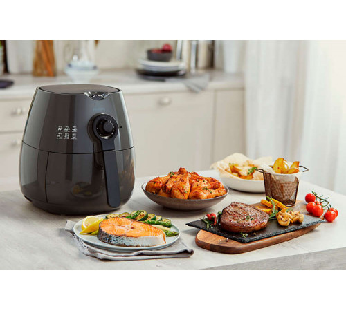 მულტიფუნქციური აეროგრილი PHILIPS HD9220/30
