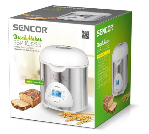 პურის საცხობი SENCOR SBR-1032 SS პურის საცხობი SENCOR SBR-1032 SS