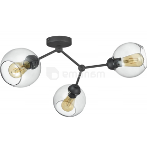ჭაღი TK Lighting FAIRY შავი 4372 3х E27 max 60W