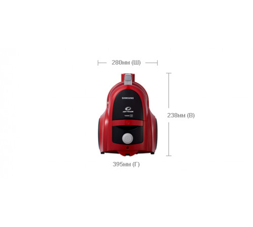 მტვერსასრუტი SAMSUNG VCC4520S3R მტვერსასრუტი SAMSUNG VCC4520S3R
