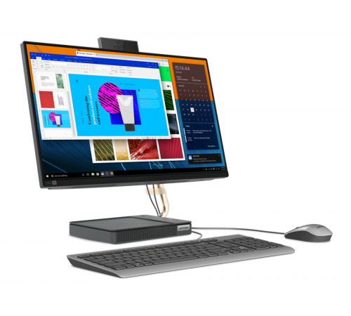დესკტოპ კომპიუტერი LENOVO IdeaCentre AIO 5 24" Ryzen 7 5700U 16GB 512GB დესკტოპ კომპიუტერი LENOVO IdeaCentre AIO 5 24" Ryzen 7 5700U 16GB 512GB