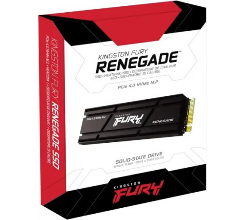 მყარი დისკი KINGSTON Fury Renegade 1TB PCIe Gen 4.0 NVMe M.2 Internal Gaming SSD