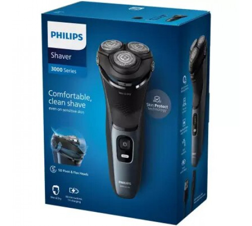 წვერსაპარსი PHILIPS - S3144/00 Men's electric shaver წვერსაპარსი PHILIPS - S3144/00 Men's electric shaver