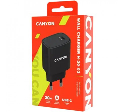მობილურის დამტენი AUKEY 20W PD USB-C (CNE-CHA20B02) Black მობილურის დამტენი AUKEY 20W PD USB-C (CNE-CHA20B02) Black