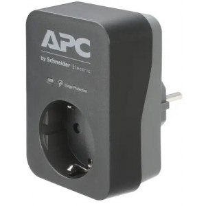 დენის გამანაწილებელი APC Essential SurgeArrest 1 Outlet Black 230V