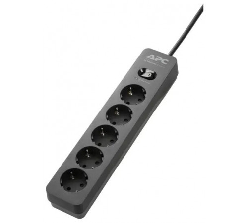 დენის გამანაწილებელი APC Essential SurgeArrest 5 Outlet Black 230V დენის გამანაწილებელი APC Essential SurgeArrest 5 Outlet Black 230V