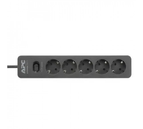 დენის გამანაწილებელი APC Essential SurgeArrest 5 Outlet Black 230V დენის გამანაწილებელი APC Essential SurgeArrest 5 Outlet Black 230V