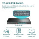 სვიჩი TP-link TL-SL1218P 16-Port 10/100 Mbps