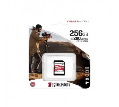 ფლეშ მეხსიერება Kingston 256GB SDXC ფლეშ მეხსიერება Kingston 256GB SDXC