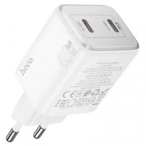 მობილურის დამტენი HOCO N42 PD45W (2C) white