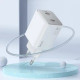 მობილურის დამტენი HOCO N42 PD45W (2C) white