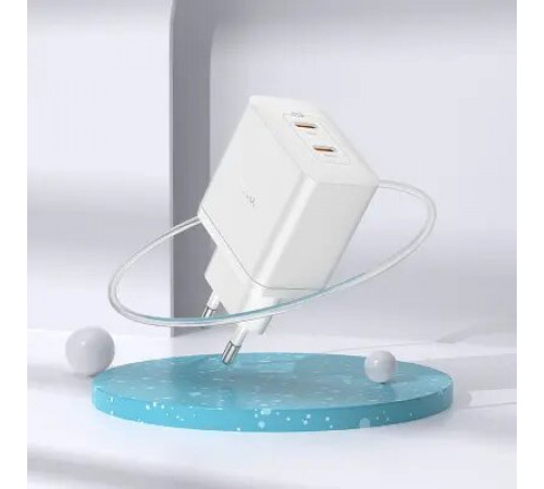 მობილურის დამტენი HOCO N35 PD45W (2C) white მობილურის დამტენი HOCO N35 PD45W (2C) white