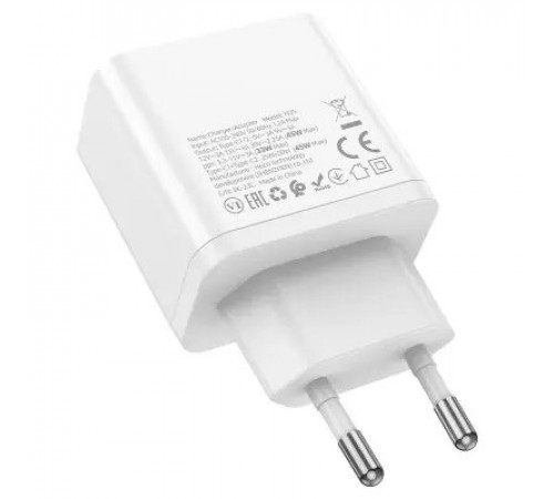 მობილურის დამტენი HOCO N35 PD45W (2C) white მობილურის დამტენი HOCO N35 PD45W (2C) white