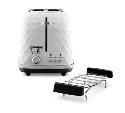 ტოსტერი DELONGHI DL CTJ2103.W Toaster White ტოსტერი DELONGHI DL CTJ2103.W Toaster White