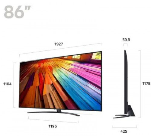 ტელევიზორი LG 86''(218cm) 86UT81006LA.AMCN (2024) ტელევიზორი LG 86''(218cm) 86UT81006LA.AMCN (2024)