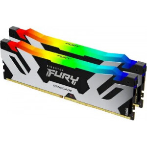 ოპერატიული მეხსიერება KINGSTON FURY Renegade KF580C38RSAK2-32 32GB (2x16GB)  DDR5-8000 silver/black