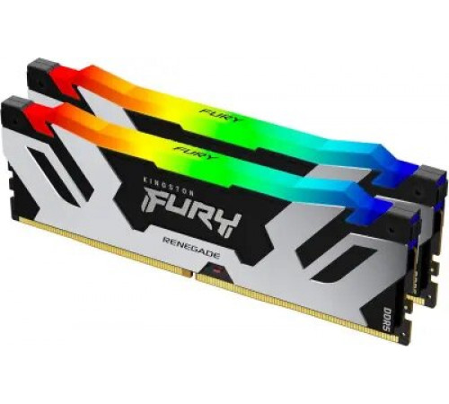 ოპერატიული მეხსიერება KINGSTON FURY Renegade KF580C38RSAK2-32 32GB (2x16GB)  DDR5-8000 silver/black