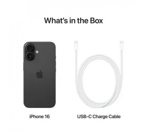 მობილური ტელეფონი APPLE iPhone 16 128GB Black მობილური ტელეფონი APPLE iPhone 16 128GB Black