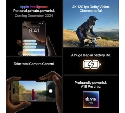 მობილური ტელეფონი APPLE iPhone 16 Pro Max 256GB Desert Titanium მობილური ტელეფონი APPLE iPhone 16 Pro Max 256GB Desert Titanium